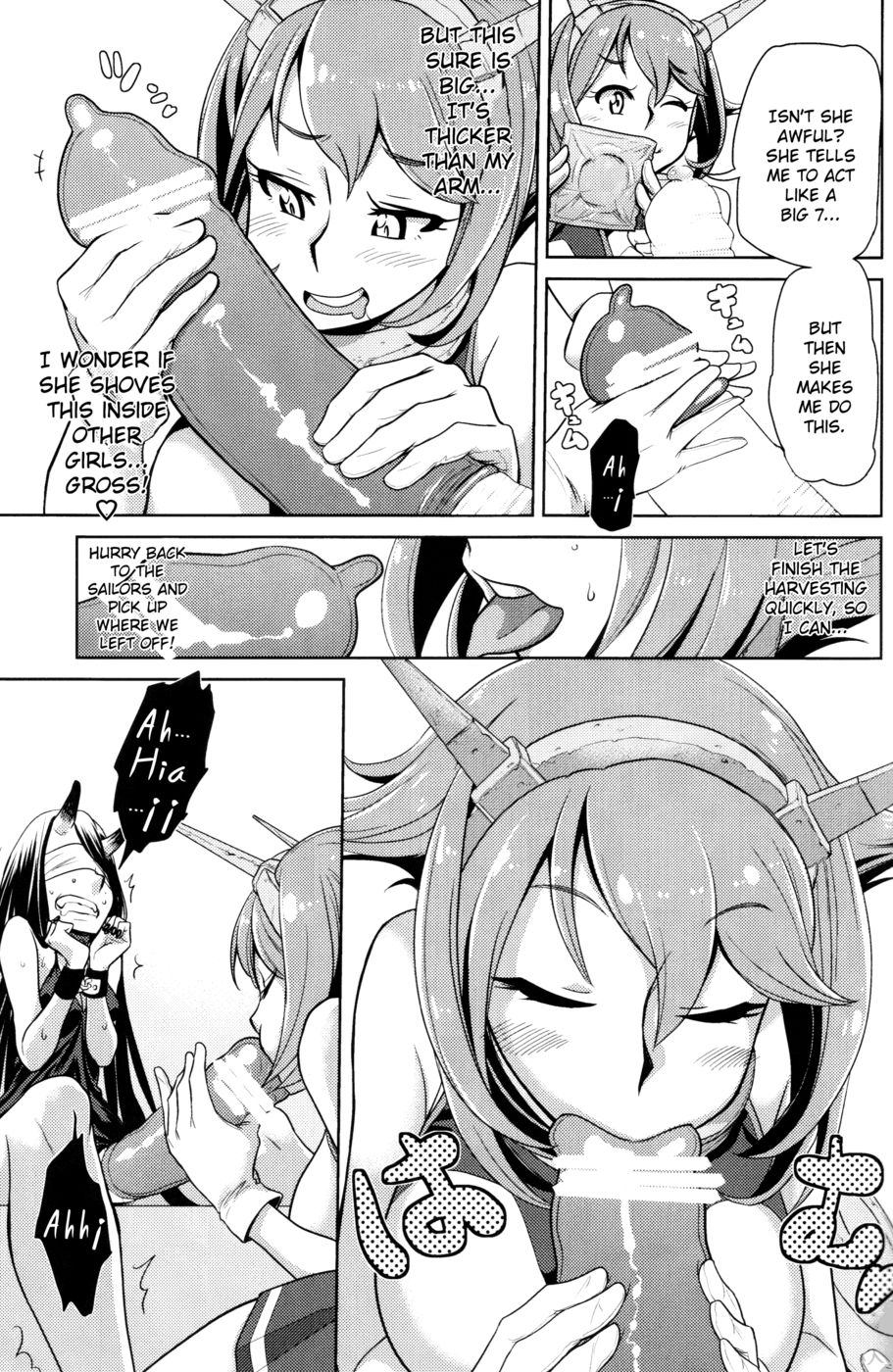 Hentai Manga Comic-Slutty Mutsu-chan's Gathering Mission-Read-8